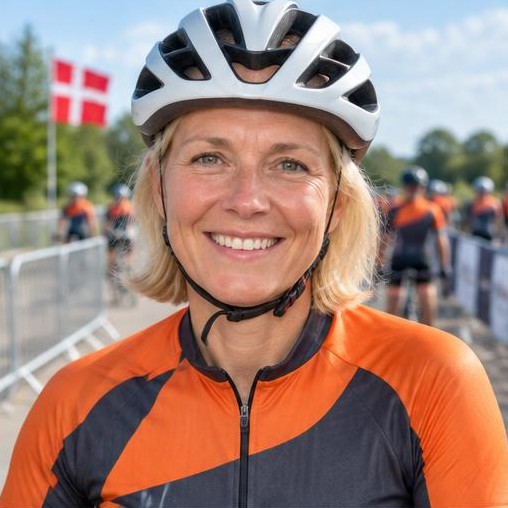 Portræt af eksempelrytteren Sofie Andersen