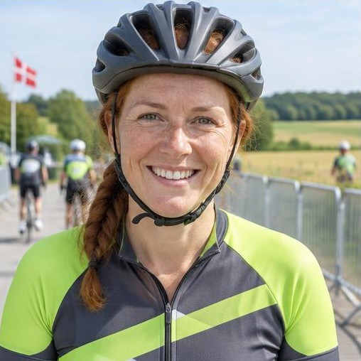 Portræt af eksempelrytteren Maria Pedersen